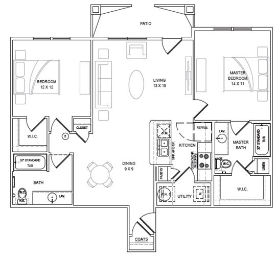 Mariposa Gardens Apartments laurel